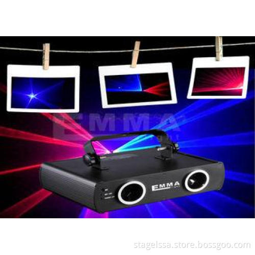 Dual Heads Big Scanning Laser Beam Lights , High Beams Lig